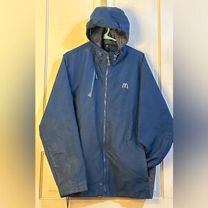 McDonald’s "Golden Arches" Rain Shell. Size M